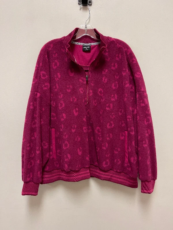 Sweatshirt Collar By Zelos In Purple, Size: 3x