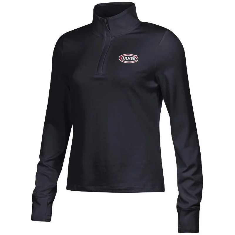 Women's Under Armour Motion 1/4 Zip - Black