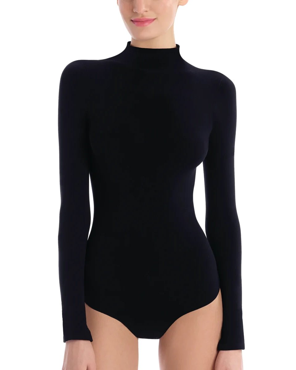 Commando Ballet Long Sleeve Mockneck Bodysuit