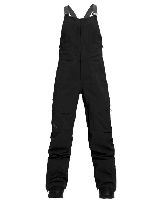 Burton Women's [ak]® Kimmy Gore‑Tex 3L Stretch Bib Snow Pants - True Black