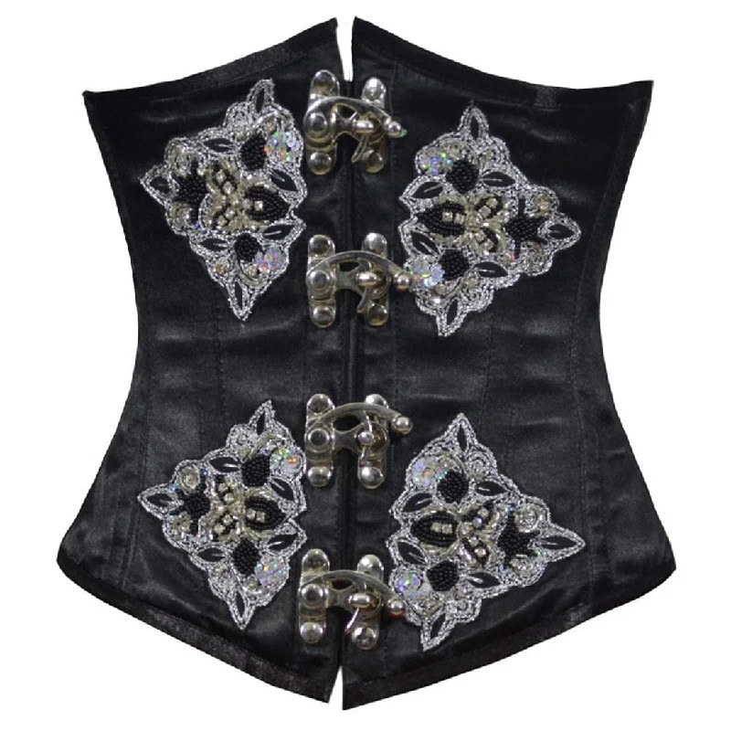 Thalia Satin Patch With C-Lock Underbust Corset