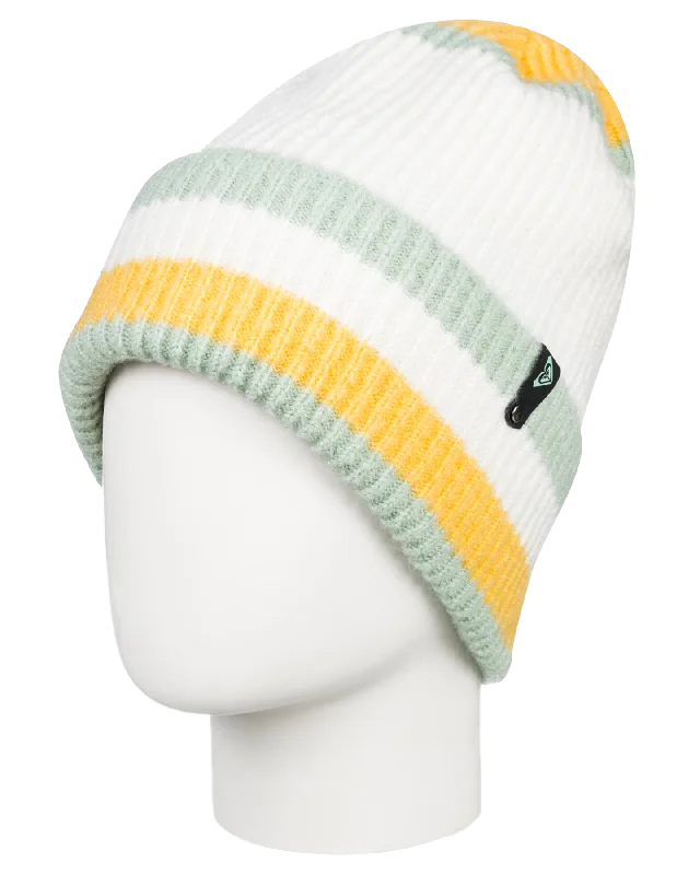 Roxy Women's Gold Hope Beanie - Egret