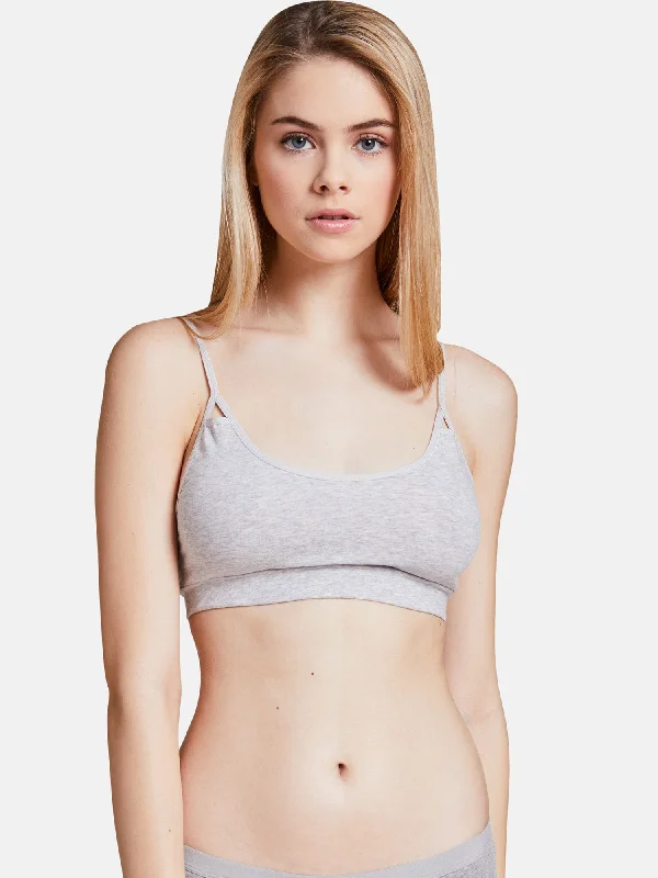 Bustier "Peppy Paula" Grey Mélange