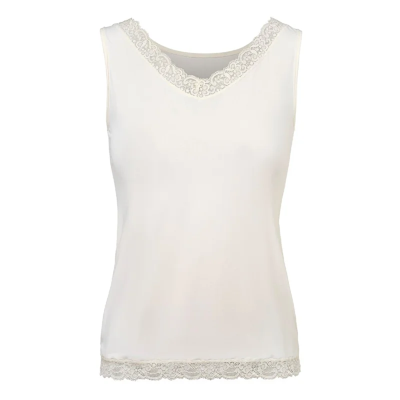 Avet Micro Camisole Lace Champagne