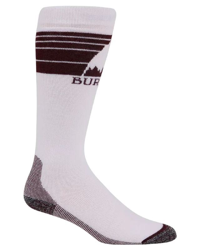 Burton Women's Emblem Midweight Socks - Stout White