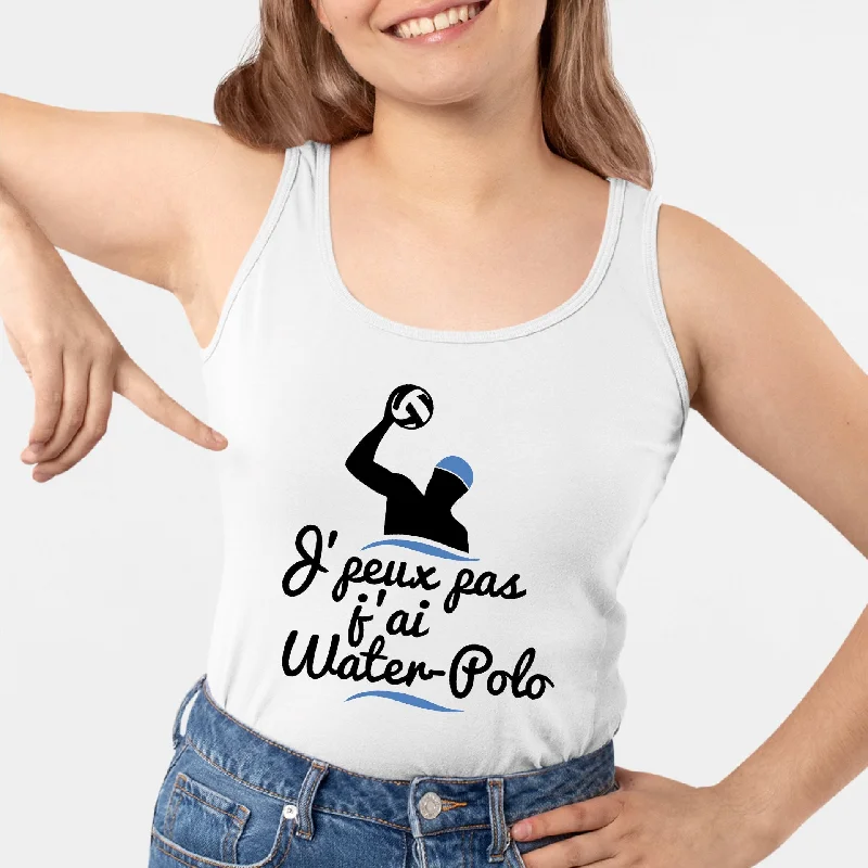 Débardeur Femme J'peux pas j'ai water-polo