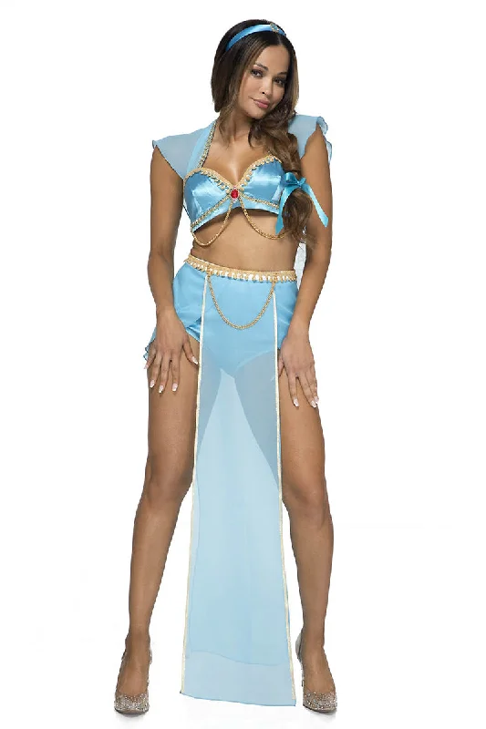 Exotic Blue Princess costume set