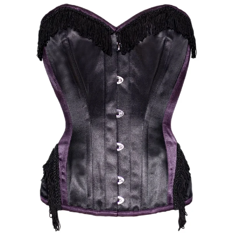 Delightful Waist Reducing Burlesque Overbust Corset