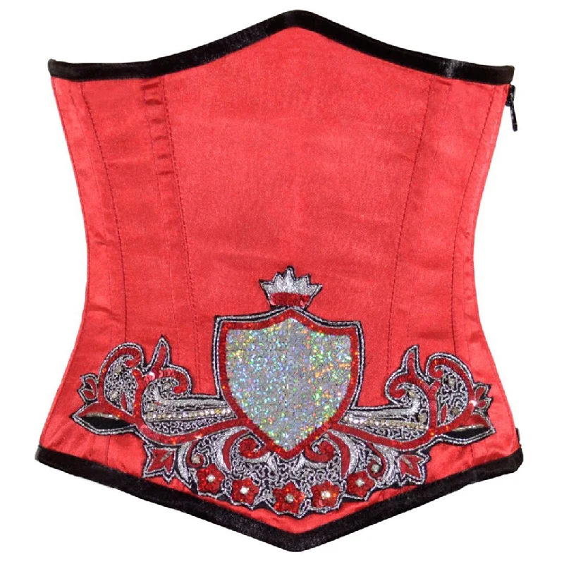 Wanette Underbust Sequined Corset