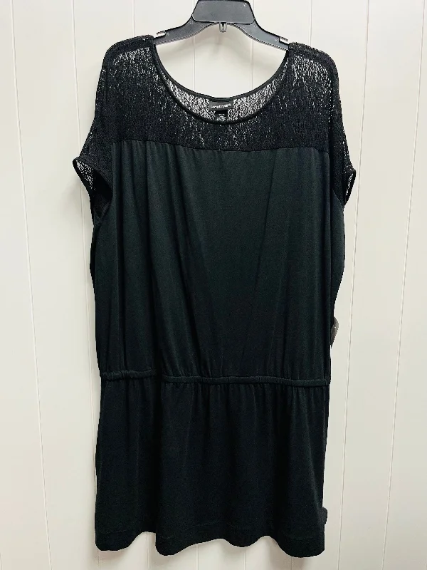 Black Dress Casual Short Lane Bryant, Size 24