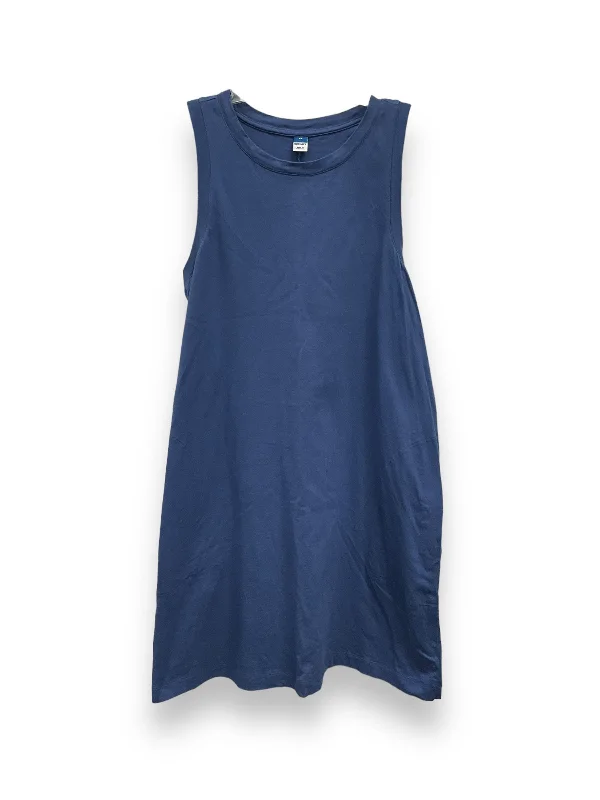 Blue Dress Casual Short Old Navy, Size Xl