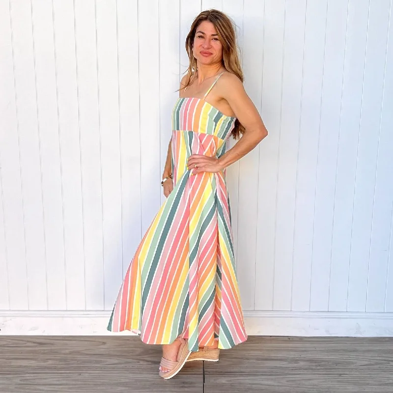 Palm Cove Lara Stripe String Dress