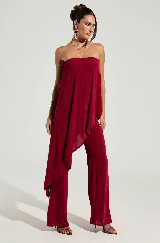 TARAJI KNIT JUMPSUIT