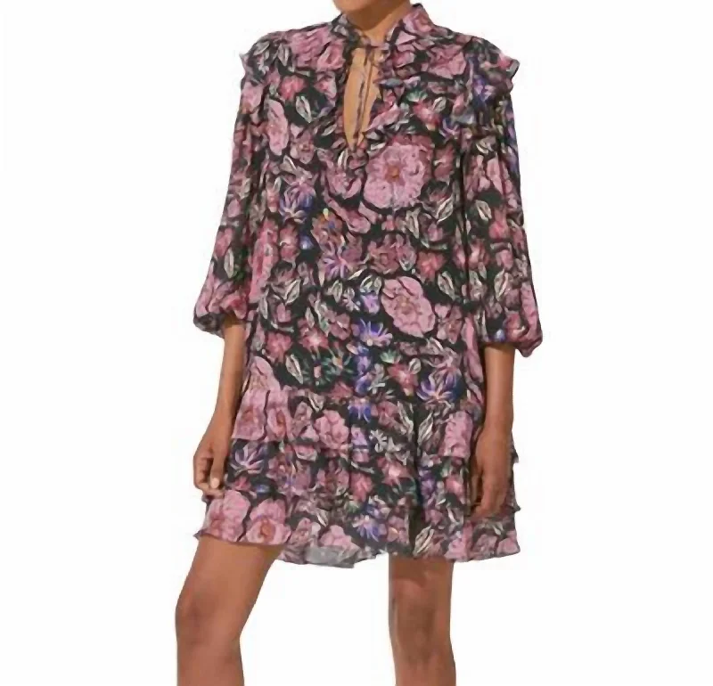 Samaya Mini Dress In Jolie Floral Print