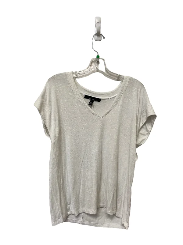 Top Short Sleeve Basic By White House Black Market  Size: M