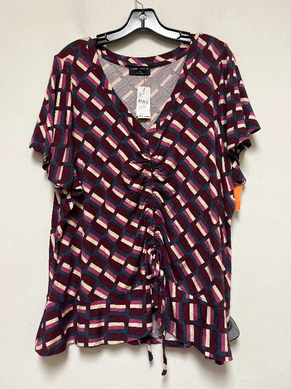 Top Short Sleeve By Lane Bryant  Size: 2x