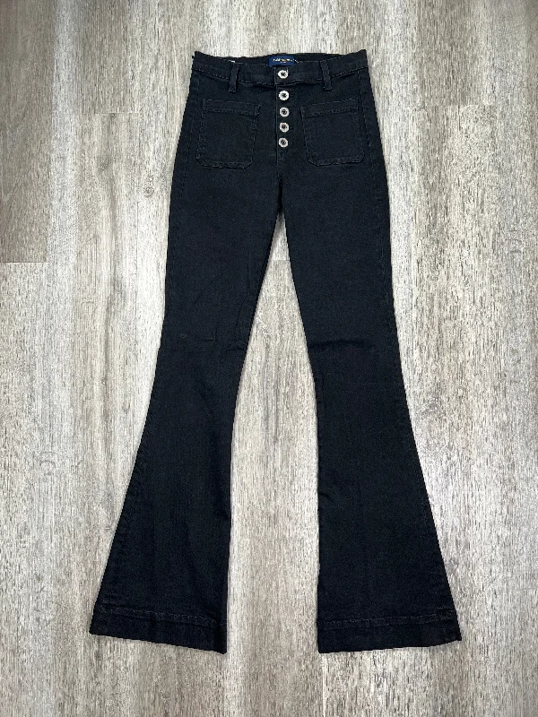 Black Denim Jeans Flared Ramy Brook, Size 6