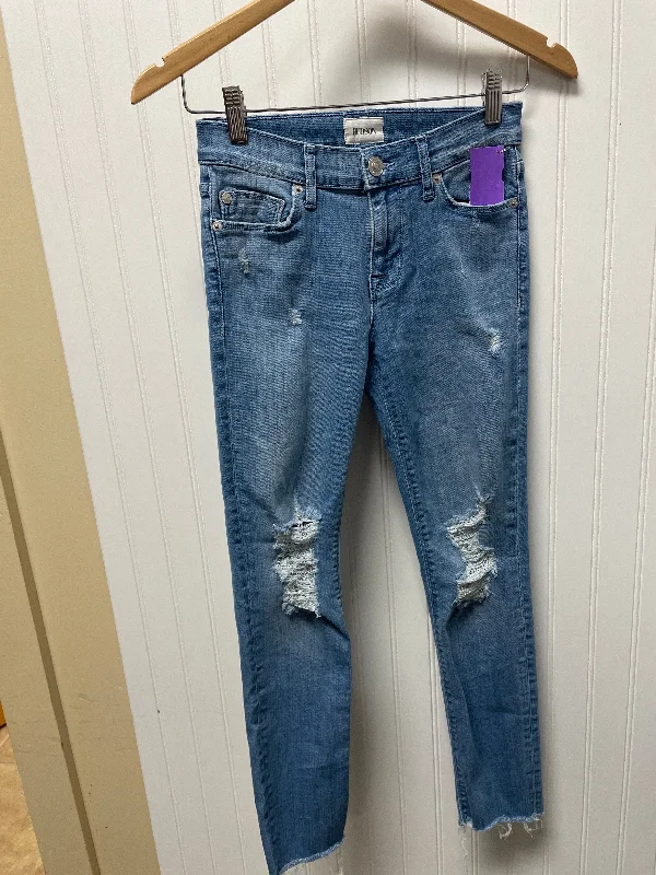 Blue Denim Jeans Designer Hudson, Size 2