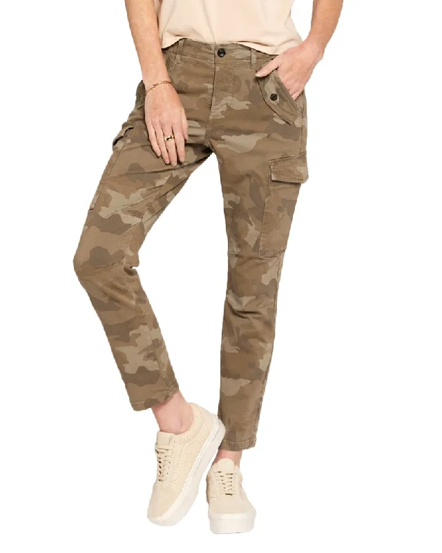 Current/Elliott The Bayonette Sage Camo Cargo Jean