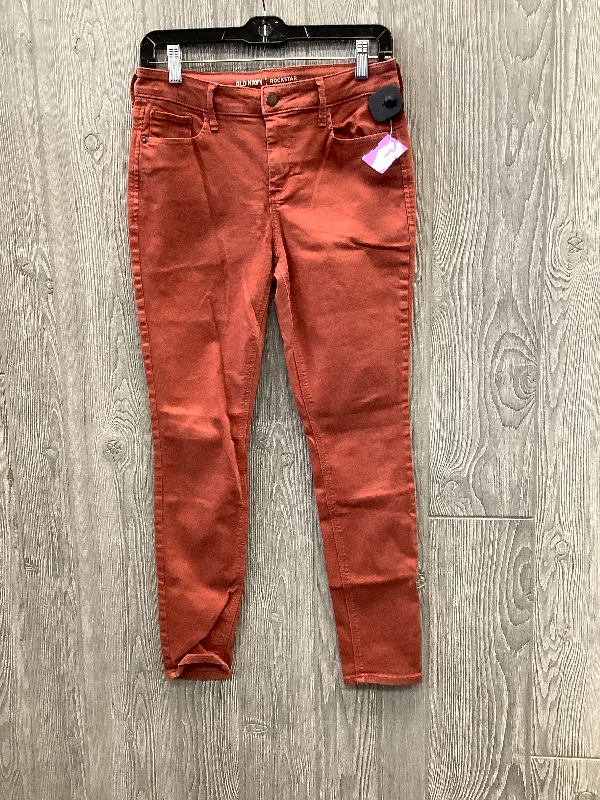 Orange Jeans Skinny Old Navy, Size 8