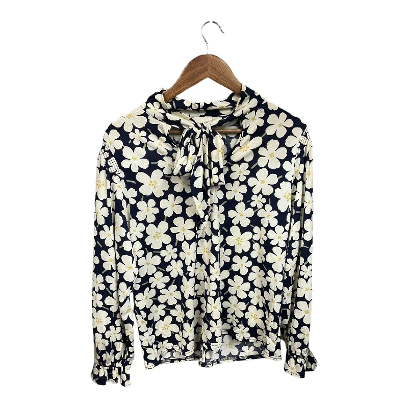 Top Long Sleeve By Melloday In Floral Print, Size: M