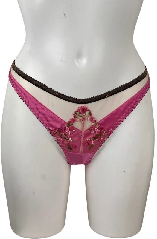 Charlotte Silk Thong EOB31